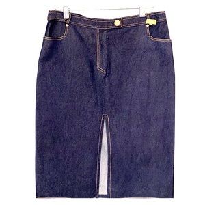 Gianni Versace “vintage” denim skirt sz. EU 42